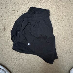 lululemon athletica Black Athletic Shorts